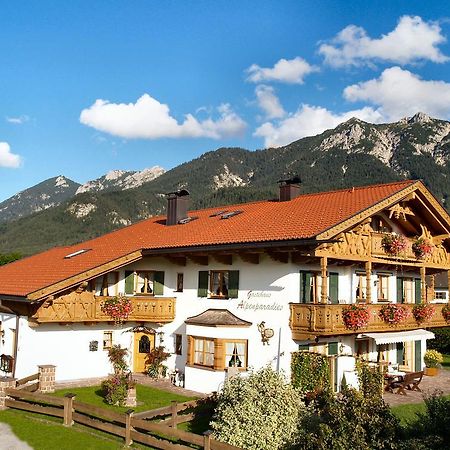 Gaestehaus Alpenparadies Krun Ngoại thất bức ảnh