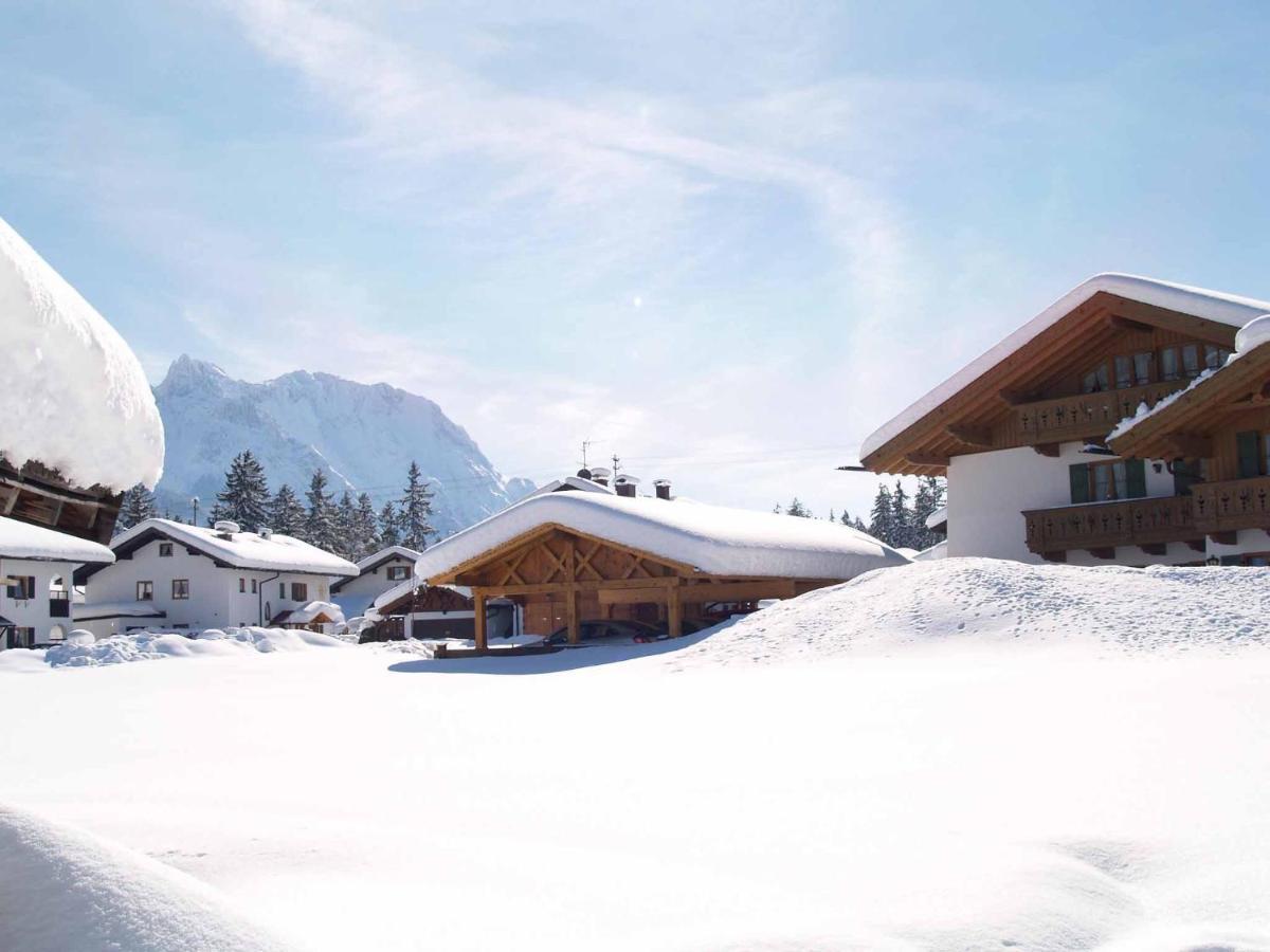 Gaestehaus Alpenparadies Krun Ngoại thất bức ảnh