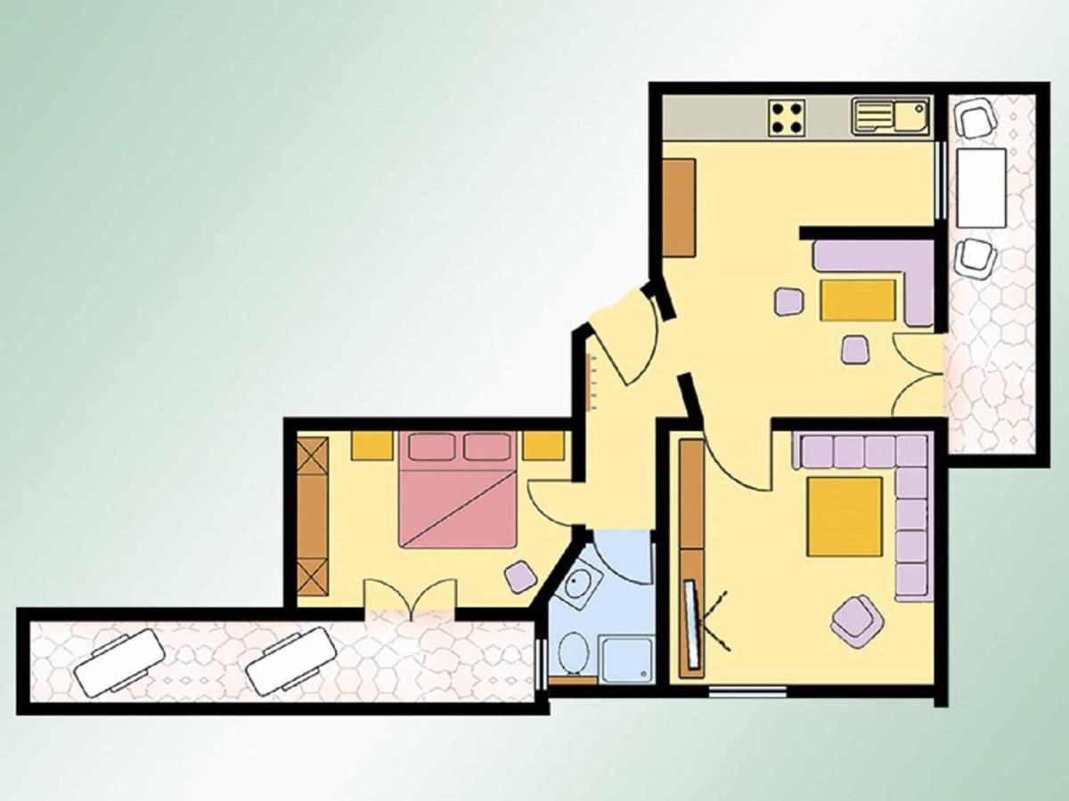 Gaestehaus Alpenparadies Krun Ngoại thất bức ảnh