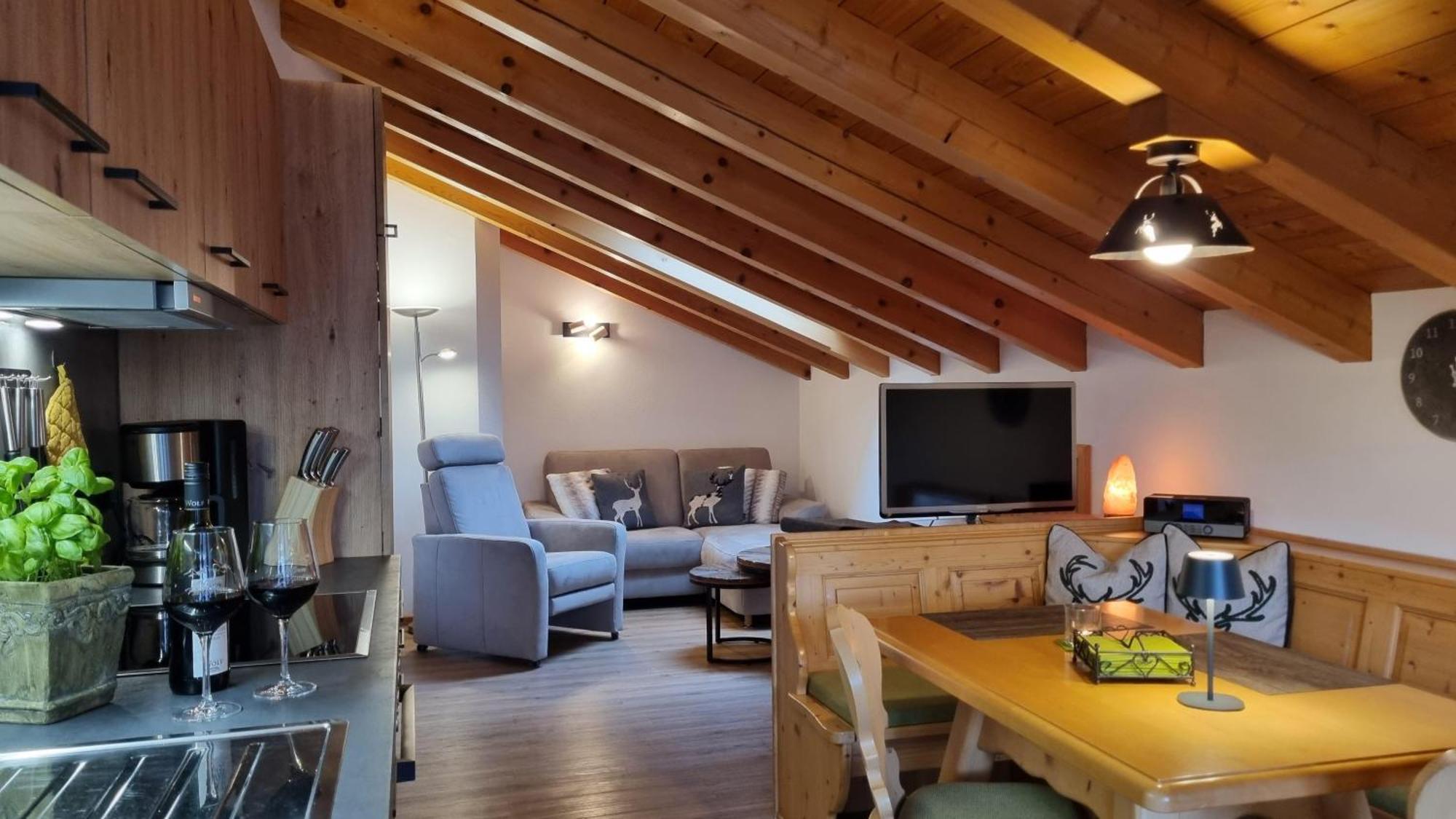 Gaestehaus Alpenparadies Krun Ngoại thất bức ảnh