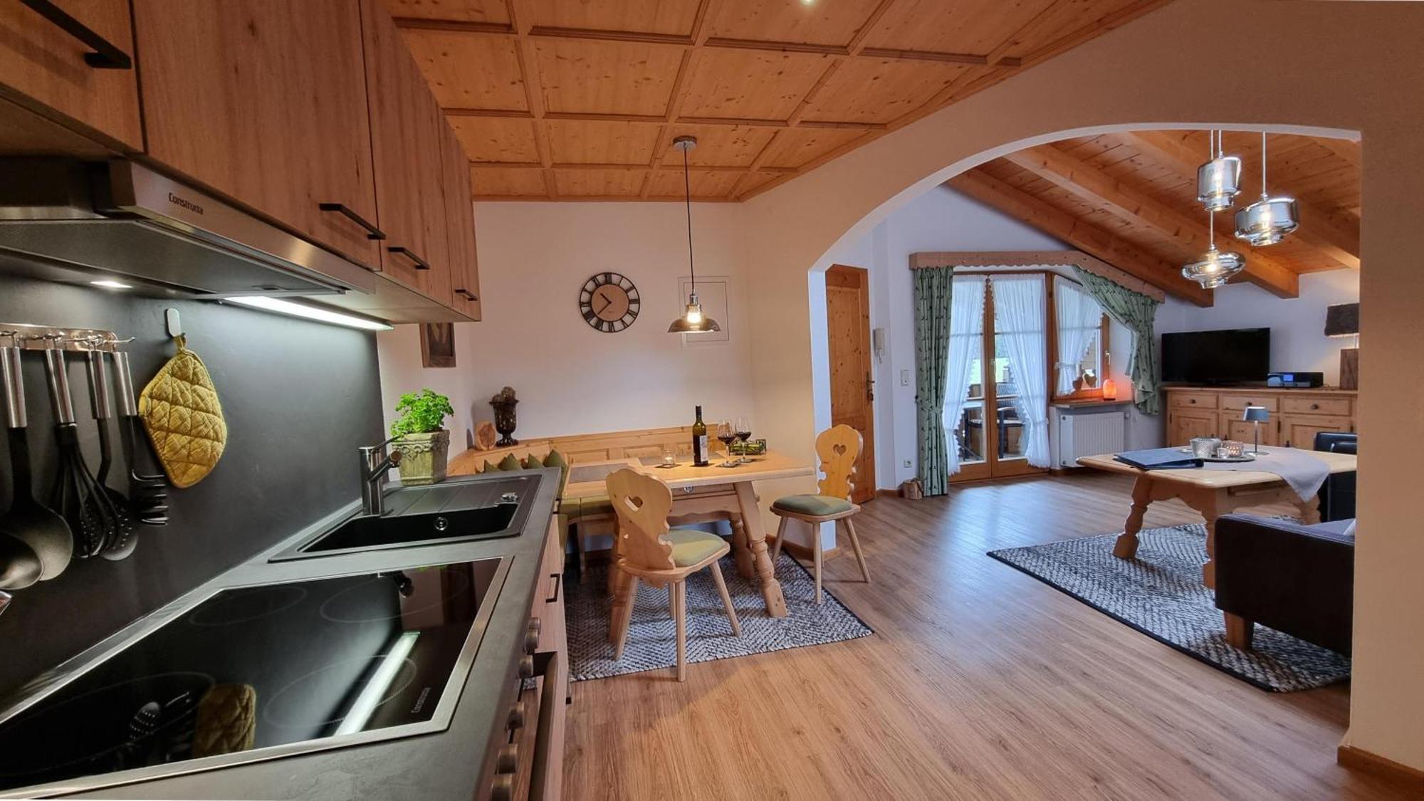 Gaestehaus Alpenparadies Krun Ngoại thất bức ảnh