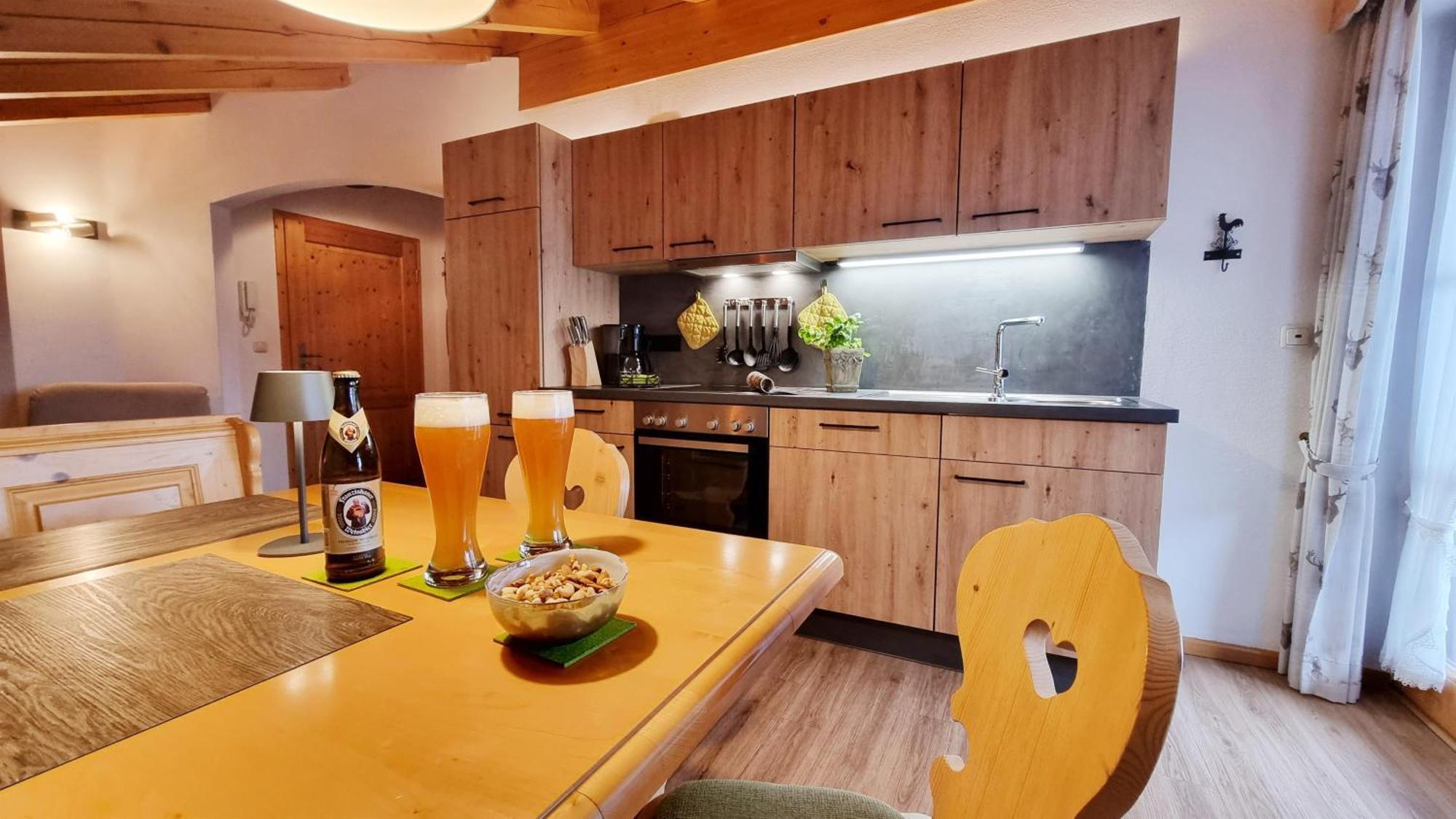 Gaestehaus Alpenparadies Krun Ngoại thất bức ảnh